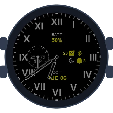 Just Simple Analog Numbers Roman Gen3 Descent Mk3