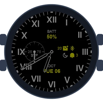 Just Simple Analog Numbers Roman Gen3 Descent Mk3i
