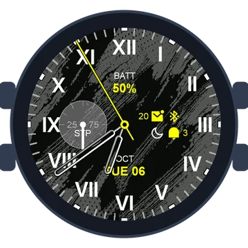 Just Simple Analog Numbers Roman Gen3 Descent Mk3i