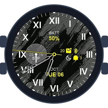 Just Simple Analog Numbers Roman Gen3 epix (Gen 2)