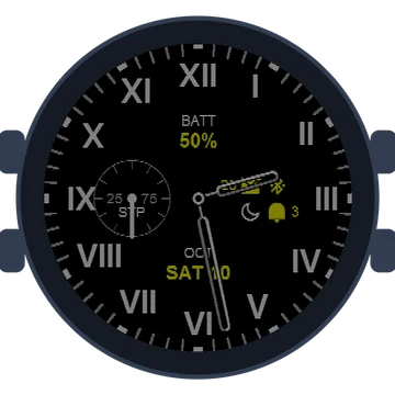 Just Simple Analog Numbers Roman Gen3 fēnix 8 Pro