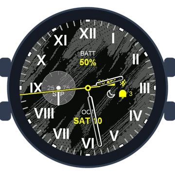 Just Simple Analog Numbers Roman Gen3 fēnix 8 Pro