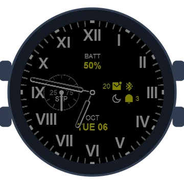 Just Simple Analog Numbers Roman Gen3 fēnix 9