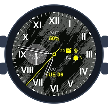 Just Simple Analog Numbers Roman Gen3 fēnix 9