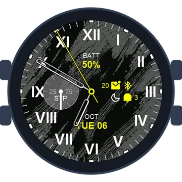 Just Simple Analog Numbers Roman Gen3 fēnix E