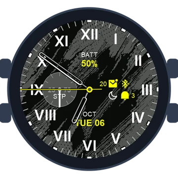 Just Simple Analog Numbers Roman Gen3 Forerunner 165