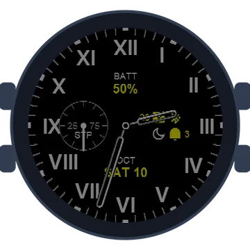 Just Simple Analog Numbers Roman Gen3 Forerunner 265