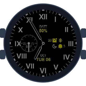 Just Simple Analog Numbers Roman Gen3 Forerunner 265s