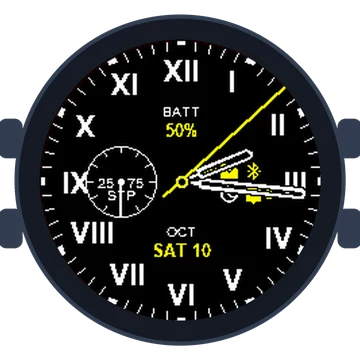 Just Simple Analog Numbers Roman Gen3 Forerunner 55