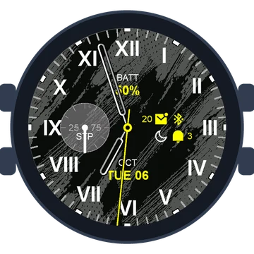 Just Simple Analog Numbers Roman Gen3 Forerunner 570