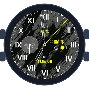 Just Simple Analog Numbers Roman Gen3 Forerunner 965