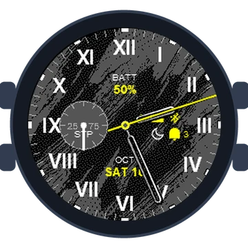 Just Simple Analog Numbers Roman Gen3 Captain Marvel