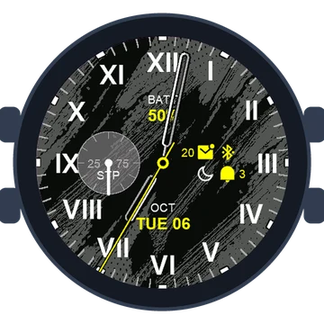 Just Simple Analog Numbers Roman Gen3 MARQ (Gen 2) Athlete