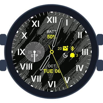 Just Simple Analog Numbers Roman Gen3 MARQ (Gen 2) Aviator