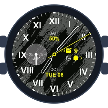 Just Simple Analog Numbers Roman Gen3 Venu 2S