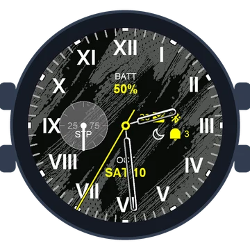 Just Simple Analog Numbers Roman Gen3 Venu 3