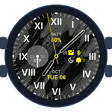 Just Simple Analog Numbers Roman Gen3 Venu 3S