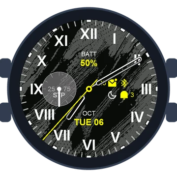 Just Simple Analog Numbers Roman Gen3 Venu 4