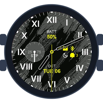 Just Simple Analog Numbers Roman Gen3 Venu Mercedes-Benz Collection