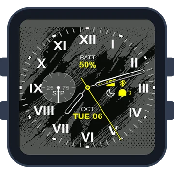 Just Simple Analog Numbers Roman Gen3 Venu Sq 2