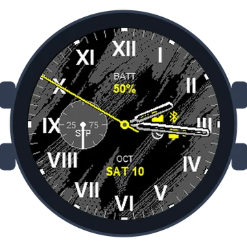 Just Simple Analog Numbers Roman Gen3 vívoactive 3