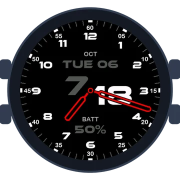 Just Simple Analog Numbers Speed Gen3 D2 Air
