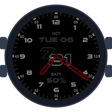 Just Simple Analog Numbers Speed Gen3 D2 Mach 2
