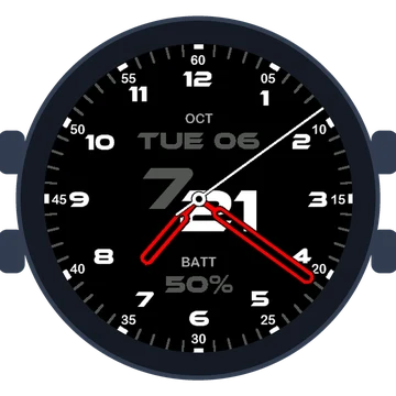 Just Simple Analog Numbers Speed Gen3 D2 Mach 2
