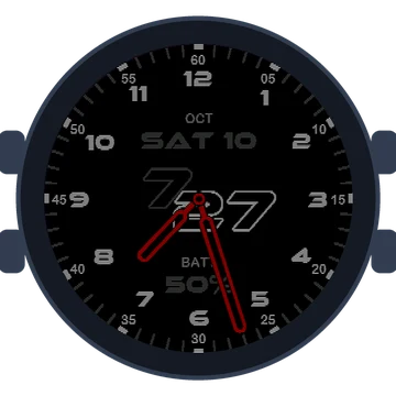 Just Simple Analog Numbers Speed Gen3 epix Pro (Gen 2)