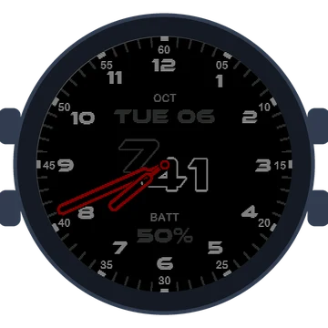 Just Simple Analog Numbers Speed Gen3 Forerunner 570