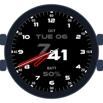 Just Simple Analog Numbers Speed Gen3 Forerunner 570