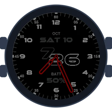 Just Simple Analog Numbers Speed Gen3 Forerunner 970