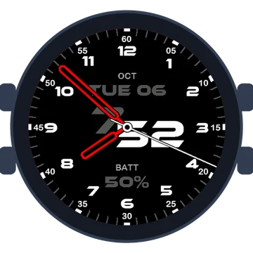 Just Simple Analog Numbers Speed Gen3 Venu 3S