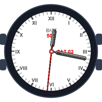 Just Simple Analog Roman Gen3 fēnix Chronos