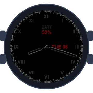 Just Simple Analog Roman Gen3 fēnix E