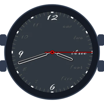 Just Simple Analog Words Gen3 fēnix 8