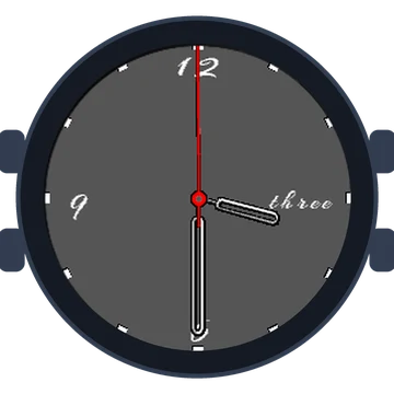 Just Simple Analog Words Gen3 Forerunner 245