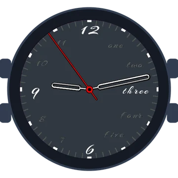 Just Simple Analog Words Gen3 MARQ (Gen 2) Aviator