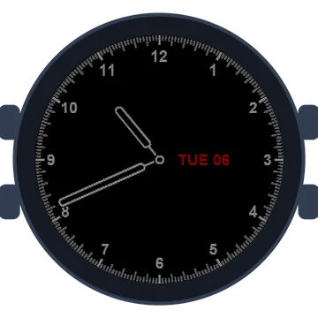 Just Simple Analog Gen3 fēnix 9 Pro