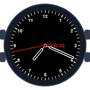 Just Simple Analog Gen3 fēnix Chronos