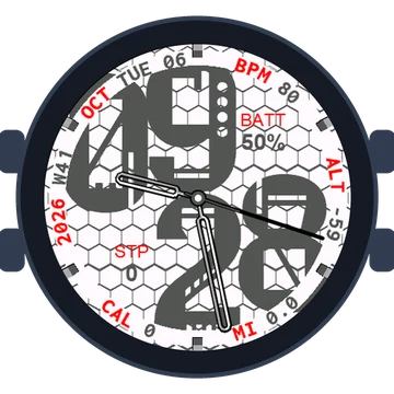 Metal Look Big Numbers Gen3 D2 Air