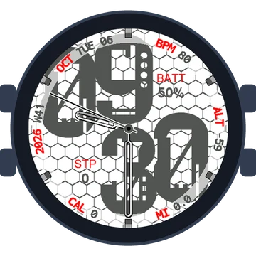Metal Look Big Numbers Gen3 D2 Mach 2