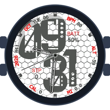 Metal Look Big Numbers Gen3 D2 Mach 2 Pro