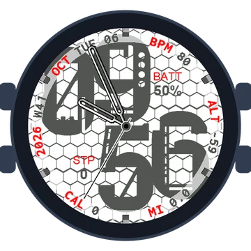 Metal Look Big Numbers Gen3 MARQ (Gen 2) Athlete
