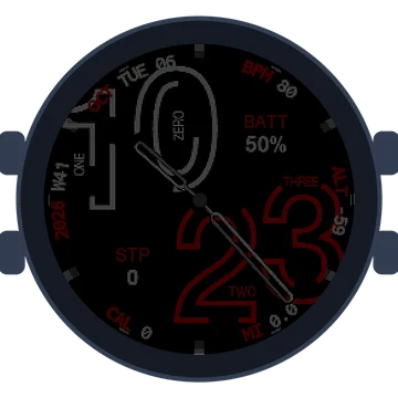 Numberfully Big Numbers Gen3 fēnix 8 Pro