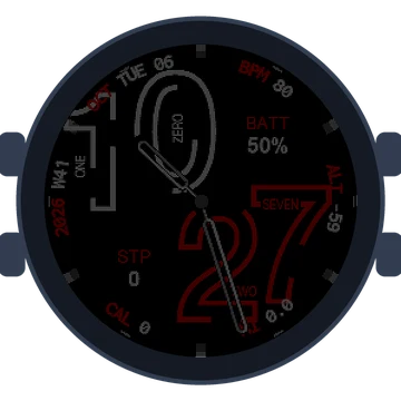 Numberfully Big Numbers Gen3 fēnix 9 Pro