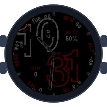 Numberfully Big Numbers Gen3 Forerunner 170