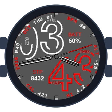 Numberfully Big Numbers Gen3 Forerunner 745