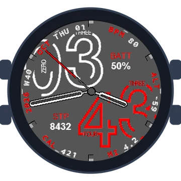 Numberfully Big Numbers Gen3 Forerunner 935