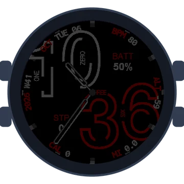 Numberfully Big Numbers Gen3 Forerunner 965